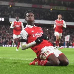 Arsenal's Nketiah Scores Second Goal in Arsenal's Victory over West Ham United (2022-23) Arsenal's Nketiah Scores Second Goal in Arsenal's Victory over West Ham United (2022-23)