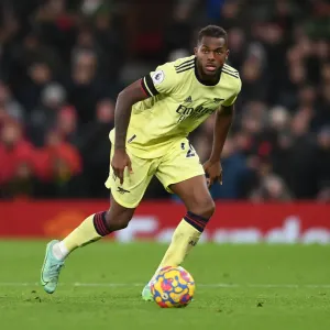 Arsenal's Nuno Tavares Faces Off Against Manchester United at Old Trafford (Premier League 2020-21) Arsenal's Nuno Tavares Faces Off Against Manchester United at Old Trafford (Premier League 2020-21)