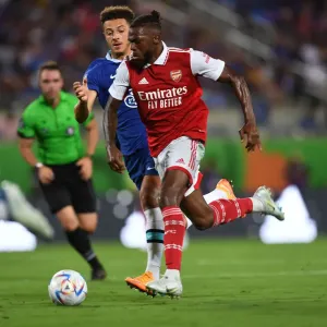 Arsenal's Nuno Tavares Outwits Chelsea's Ethan Ampadu in Florida Cup Clash