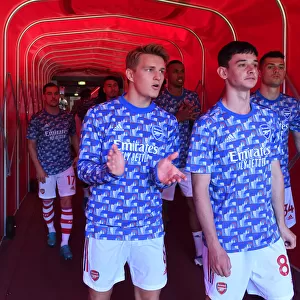 Arsenal's Odegaard and Patino: Pre-Match Focus before Arsenal vs Leeds United, Premier League 2021-22