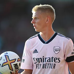 Arsenal's Oleksandr Zinchenko in Action against AFC Bournemouth in the 2022-23 Premier League