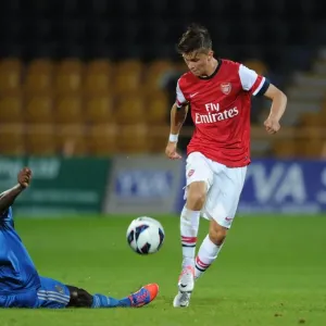 Arsenal's Olsson Outmaneuvers Marseille's Charles in NextGen Series Clash Arsenal's Olsson Outmaneuvers Marseille's Charles in NextGen Series Clash