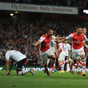 Arsenal's Oxlade-Chamberlain Scores Dramatic Winner Against Tottenham in 2014-15 Premier League Clash