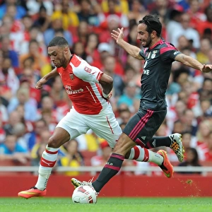 Arsenal's Oxlade-Chamberlain Shines in 5-1 Emirates Cup Win over Benfica featuring Ruben Amorim