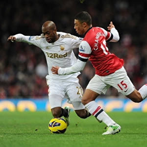 Arsenal's Oxlade-Chamberlain vs. Swansea's Tiendalli: A Premier League Battle