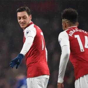 Arsenal's Ozil and Aubameyang: A Premier League Duel (2017-18)