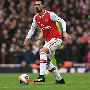 Arsenal's Pablo Mari in Action: Arsenal vs West Ham United, Premier League 2019-2020