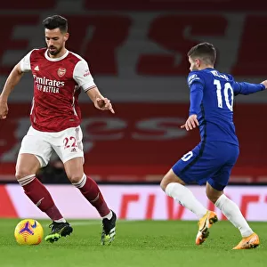 Arsenal's Pablo Mari Faces Off Against Chelsea in Premier League Clash (Arsenal v Chelsea 2020-21)