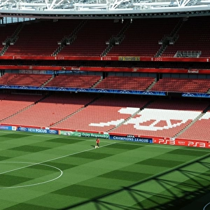 Arsenal's Paul Ashcroft Readies Emirates Pitch for UCL Showdown: Arsenal 2:1 Olympiacos