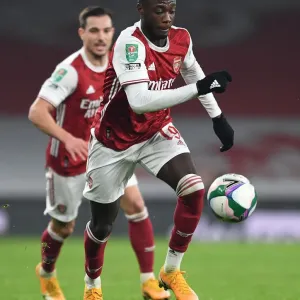 Arsenal's Pepe Shines in Empty Emirates: Carabao Cup Quarterfinal vs Manchester City Arsenal's Pepe Shines in Empty Emirates: Carabao Cup Quarterfinal vs Manchester City