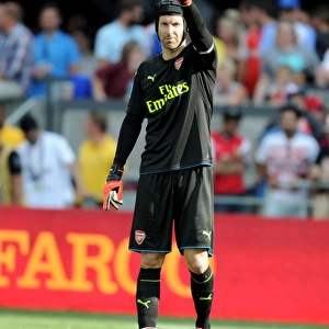 Arsenal's Petr Cech in Action at the 2016 MLS All-Star Game