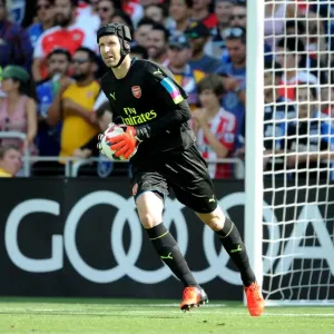 Arsenal's Petr Cech in Action at the 2016 MLS All-Star Game