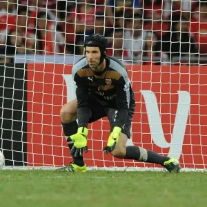 Arsenal's Petr Cech in Action: Arsenal vs. Everton, Barclays Asia Trophy 2015-16 Arsenal's Petr Cech in Action: Arsenal vs. Everton, Barclays Asia Trophy 2015-16