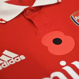 Arsenal's Poppy-Embellished Jerseys: Carabao Cup 2022-23 - Arsenal vs Brighton & Hove Albion