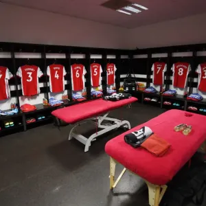 Arsenal's Pre-Match Preparations: Watford vs Arsenal, Premier League 2021-22 Arsenal's Pre-Match Preparations: Watford vs Arsenal, Premier League 2021-22