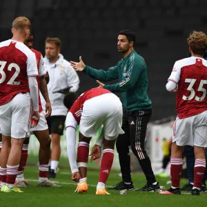 Arsenal's Pre-Season Friendly Against MK Dons: Mikel Arteta Leads Team Training