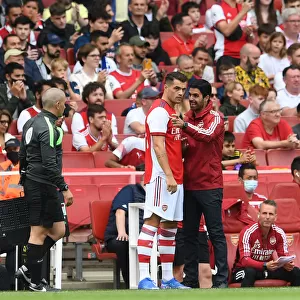 Arsenal's Pre-Season Showdown: Arteta Guides Xhaka Against Chelsea