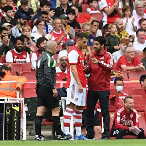 Arsenal's Pre-Season Showdown: Mikel Arteta Guides Xhaka Against Chelsea