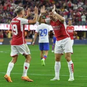 Arsenal's Pre-Season Victory: Trossard's Brace Seals 4-1 Win Against FC Barcelona