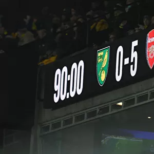 Arsenal's Premier League Victory over Norwich City: Carrow Road Showdown (December 2021)