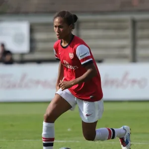 Arsenal's Rachel Yankey in Action against Lincoln Ladies in FA WSL Match Arsenal's Rachel Yankey in Action against Lincoln Ladies in FA WSL Match
