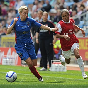 Arsenal's Rachel Yankey Scores in FA Cup Final Victory over Bristol's Grace McCatty (2:0)