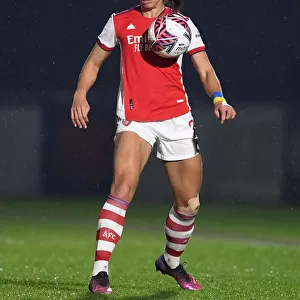 Arsenal's Rafaelle Souza in Action: Arsenal Women vs. Reading Women, FA WSL 2021-22