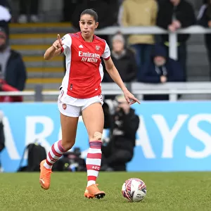 Arsenal's Rafaelle Souza in Action against Manchester United Women - FA WSL 2021-22