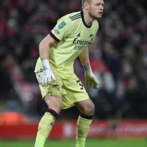 Arsenal's Ramsdale Faces Liverpool in Carabao Cup Semi-Final Showdown