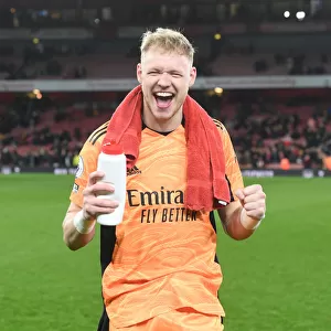 Arsenal's Ramsdale: Savoring Triumph over Leicester City in the Premier League