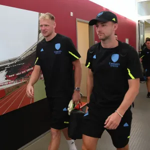 Arsenal's Ramsdale and Tierney Prepare for Nuremberg Friendly Arsenal's Ramsdale and Tierney Prepare for Nuremberg Friendly