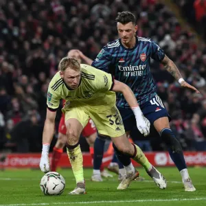 Arsenal's Ramsdale and White Face Off Against Liverpool in Carabao Cup Semi-Final