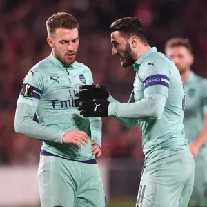Arsenal's Ramsey and Kolasinac at Stade Rennais: UEFA Europa League Showdown (2018-19)