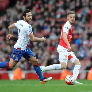 Arsenal's Ramsey Outmaneuvers Cabaye: Thrilling Moment from Arsenal vs Crystal Palace (2015-16) Arsenal's Ramsey Outmaneuvers Cabaye: Thrilling Moment from Arsenal vs Crystal Palace (2015-16)