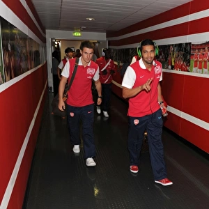 Arsenal's Ramsey and Santos Arrive: Arsenal Leads Swansea 1-0 in Premier League Showdown at Emirates Stadium