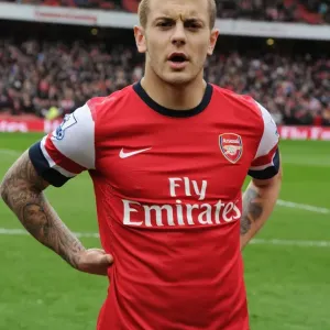 Arsenal's Ready Warrior: Jack Wilshere before Arsenal vs. Norwich City, 2012-13 Arsenal's Ready Warrior: Jack Wilshere before Arsenal vs. Norwich City, 2012-13