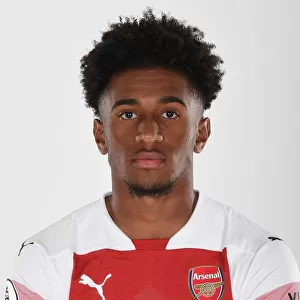 Arsenal's Reiss Nelson at 2018/19 First Team Photo Call