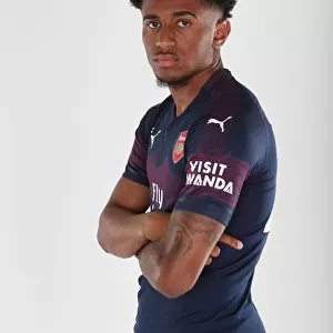 Arsenal's Reiss Nelson at 2018/19 First Team Photo Call