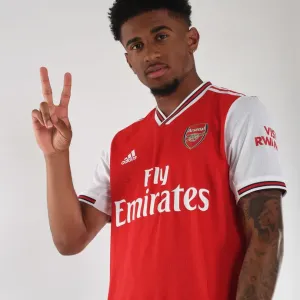 Arsenal's Reiss Nelson at 2019-20 Pre-Season Training