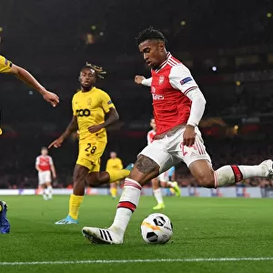 Arsenal's Reiss Nelson Goes Head-to-Head with Mergim Vojvoda in Europa League Showdown