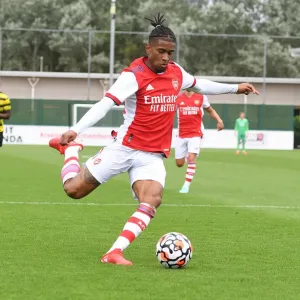 Arsenal's Reiss Nelson in Pre-Season Action Against Watford