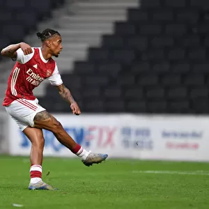 Arsenal's Reiss Nelson Scores Penalty in Pre-Season Victory over MK Dons