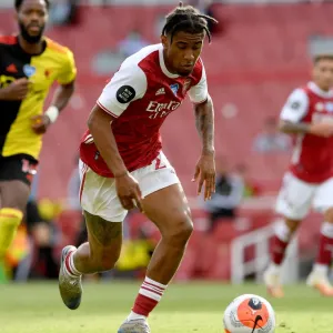 Arsenal's Reiss Nelson Shines in Arsenal FC vs. Watford FC Premier League Clash (2019-20)