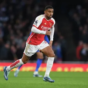 Arsenal's Reiss Nelson Shines in Premier League Clash Against Brighton & Hove Albion (2023-24)