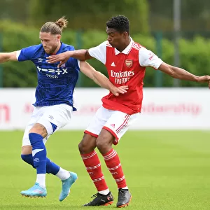 Arsenal's Reuell Walters Pushes Himself in Pre-Season Training Against Ipswich Town