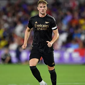 Arsenal's Rob Holding in Action against Orlando City SC during 2022 Pre-Season Friendly