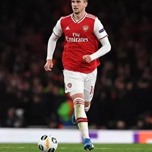 Arsenal's Rob Holding in Action against Standard Liege in Europa League Group Stage
