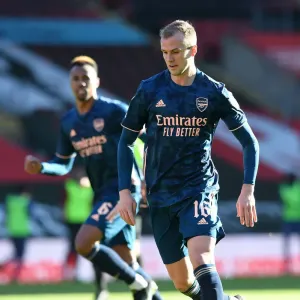 Arsenal's Rob Holding in FA Cup Action: Southampton vs Arsenal (FA Cup 4th Round 2021) Arsenal's Rob Holding in FA Cup Action: Southampton vs Arsenal (FA Cup 4th Round 2021)