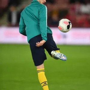 Arsenal's Rob Holding Gears Up for Sheffield United Clash in Premier League (2019-20) Arsenal's Rob Holding Gears Up for Sheffield United Clash in Premier League (2019-20)