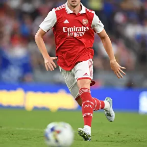 Arsenal's Rob Holding in Pre-Season Action: A Closer Look at the Gunners Training in Baltimore, 2022